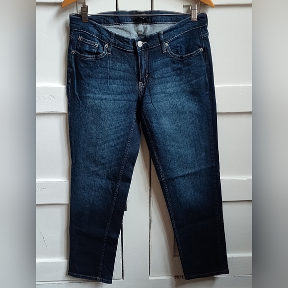 Banana Republic Women's Straight Leg Denim Blue Jeans | Size 27/4 - Picture 1 of 4